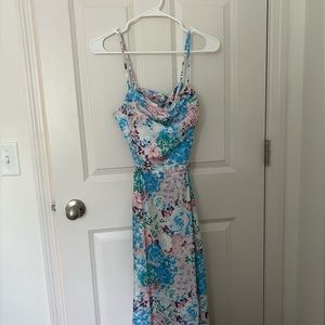 Floral midi dress